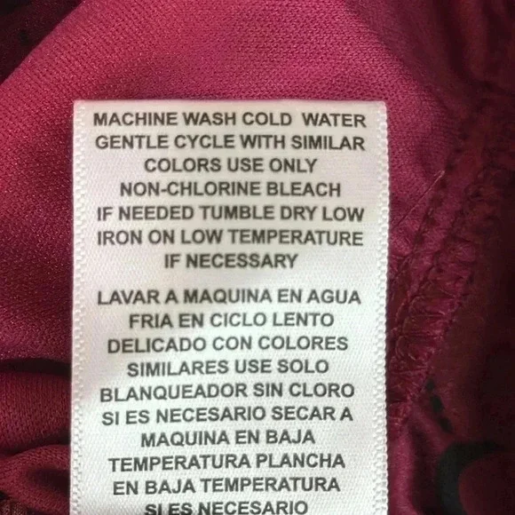 Meraki Juniors Long Sleeve Deep Plunge Neck Blouse - Size S - Picture 12 of 12